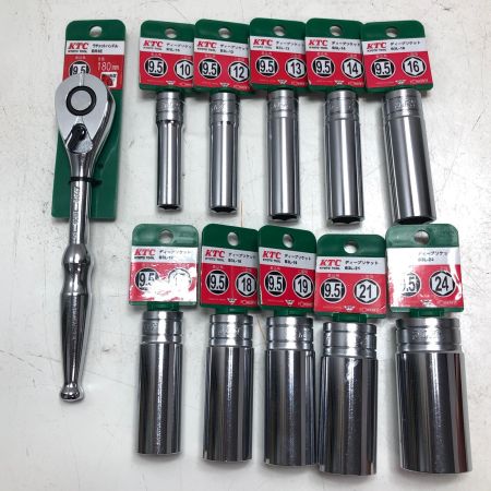 KTC ラチェットハンドル ソケットセット