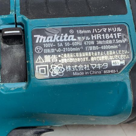 MAKITA マキタ 18ｍｍハンマドリル HR1841F