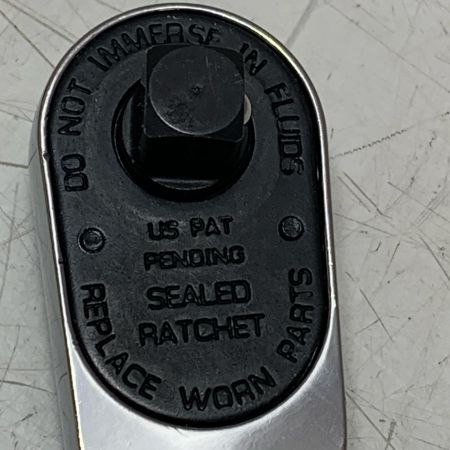 Snap-on スナップオン シナジー ソフトグリップエクストラロングラチェット　イエロー FHLLF100