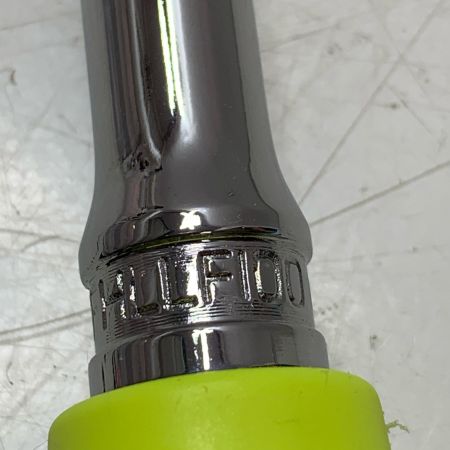 Snap-on スナップオン シナジー ソフトグリップエクストラロングラチェット　イエロー FHLLF100