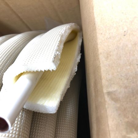 ポリカエコパイプ呼び径13、10mm被覆25m