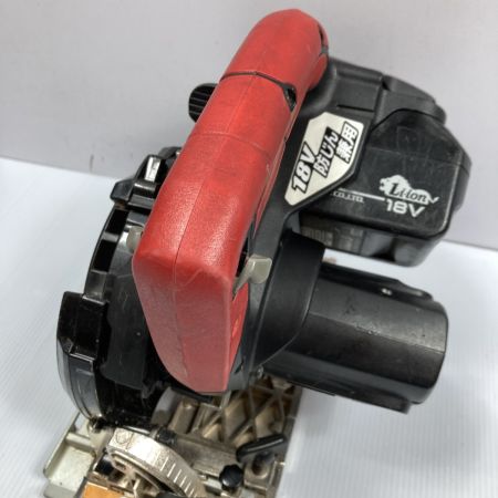  MAX マックス 18V 防じん兼用コードレスマルノコ バッテリ1個付属 PSEマークあり PJ-CS53CDP レッド