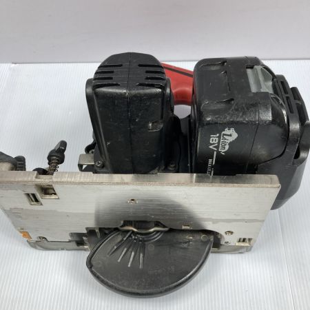  MAX マックス 18V 防じん兼用コードレスマルノコ バッテリ1個付属 PSEマークあり PJ-CS53CDP レッド