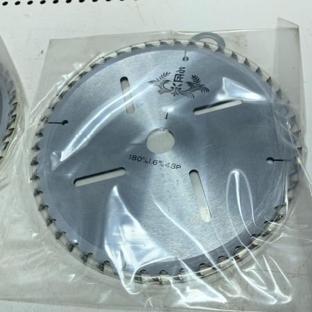チップソー 未使用品 180mmx48P 2枚セット