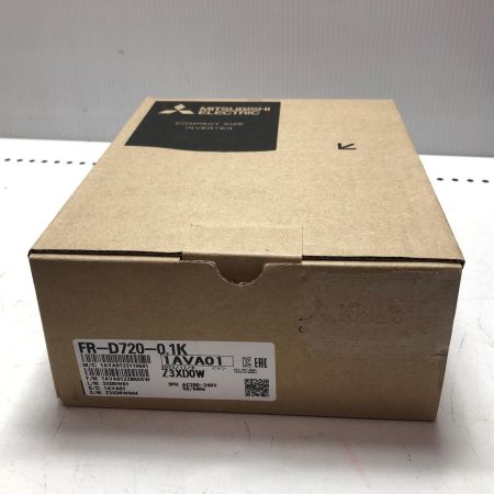 MITSUBISHI ミツビシ 小型インバーター FR-D720-0.1K
