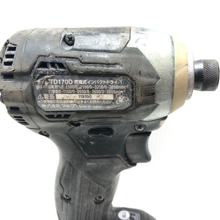 MAKITA マキタ 充電式インパクトドライバ TD171