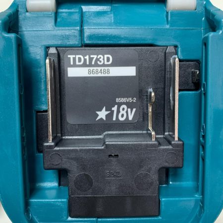 MAKITA マキタ 充電式インパクトドライバ TD173D ブルー