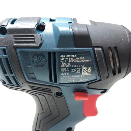 BOSCH ボッシュ 充電式インパクトドライバ/レンチ GDX18V-200C
