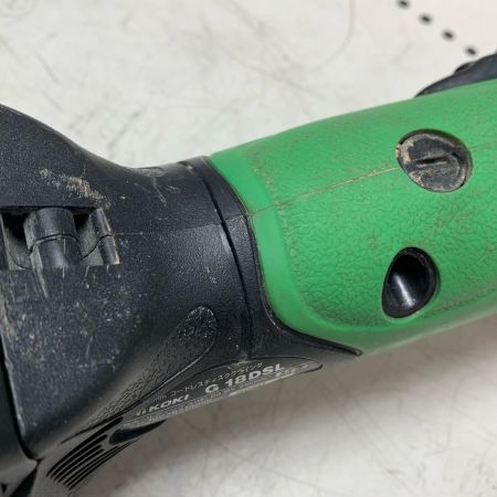 HiKOKI ハイコーキ 100ｍｍコードレスディスクグラインダ G18DSL グリーン