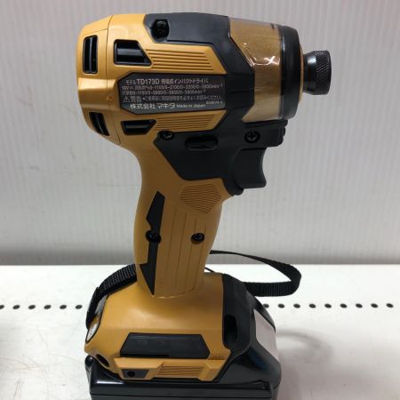 MAKITA マキタ 充電式インパクトドライバ TD173D イエロー