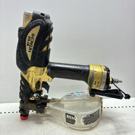 HITACHI 日立 エア釘打ち ケース付 高圧 WF4H2 ゴールド×ブラック