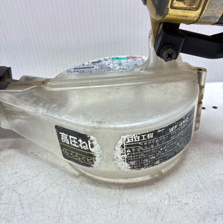 HITACHI 日立 エア釘打ち ケース付 高圧 WF4H2 ゴールド×ブラック