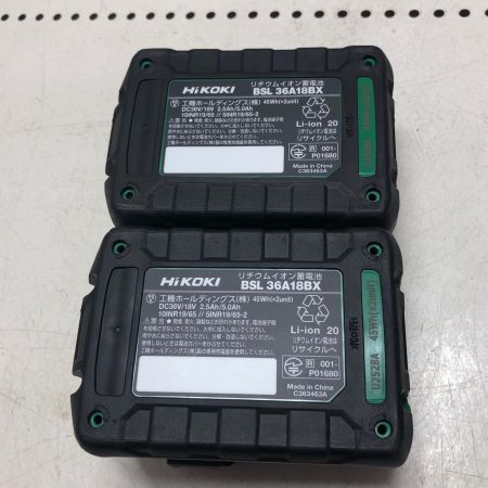 HiKOKI ハイコーキ コードレスインパクトドライバ WH36DD