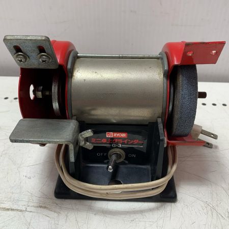 RYOBI リョービ ミニ卓上グラインダー G-3 レッド