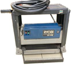 RYOBI リョービ 自動カンナ 本体のみ コード式 100v AP-10N スカイブルー Cランク