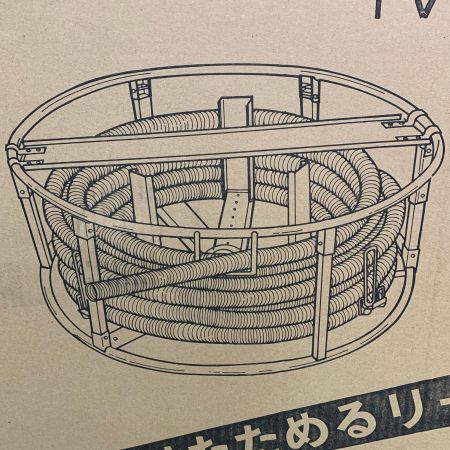 DENSAN　チョーチンリール　CD-28R ブラック