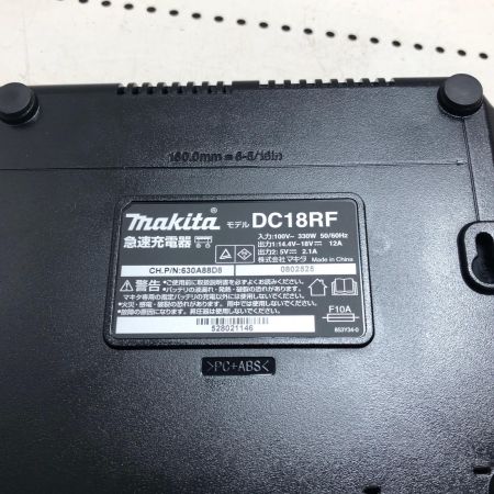 MAKITA マキタ 急速充電器 コード式 100v DC18RF ブラック