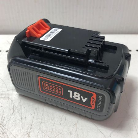 BLACK+DECKER ブラックアンドデッカー  チェーンソー 充電器・充電池1個・ケース付 コードレス式 200mm 18v 4.0Ah GPC1840LN オレンジ