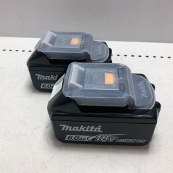 MAKITA マキタ バッテリー18v 6.0Ah 2個セット BL1860B ブラック Sランク