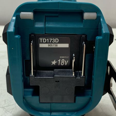 MAKITA マキタ 充電式インパクトドライバ TD173DRGX ブルー