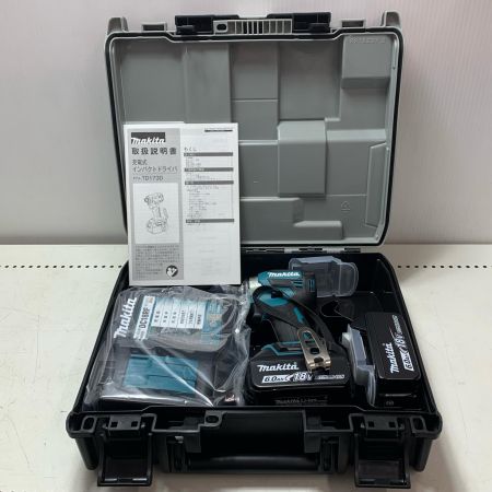 MAKITA マキタ 充電式インパクトドライバ TD173DRGX ブルー