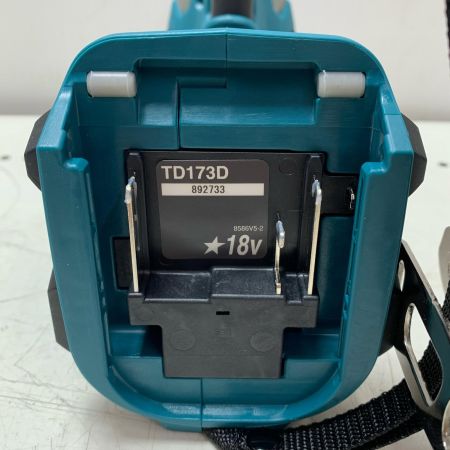 MAKITA マキタ 充電式インパクトドライバ TD173DRGX ブルー