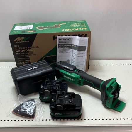 HiKOKI ハイコーキ コードレスマルチツール CV36DMA ブラック×グリーン