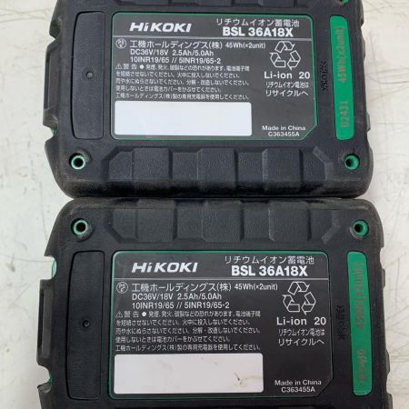 HiKOKI ハイコーキ コードレスマルチツール CV36DMA ブラック×グリーン