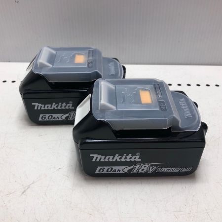 MAKITA マキタ バッテリー 18v 6.0Ah 2個セット BL1860B ブラック