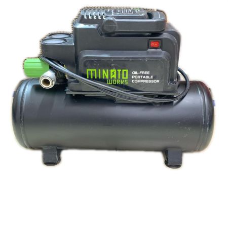 MINATO コンプレッサー CP-8A-V03 ブラック