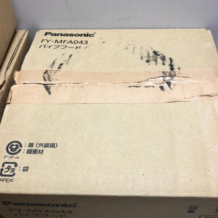 Panasonic パナソニック パイプフード 未使用品 5個セット FY-MFA043