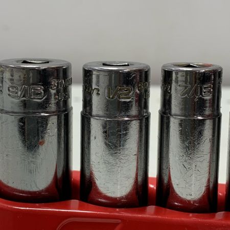 Snap-on スナップオン 航空機整備用ソケットセット レッド×ホワイト