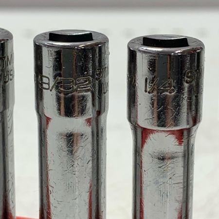 Snap-on スナップオン 航空機整備用ソケットセット レッド×ホワイト