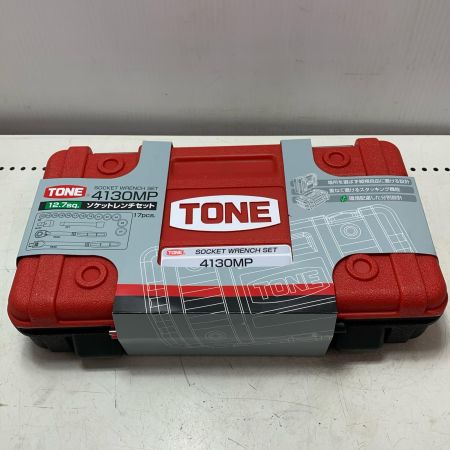TONE トネ ソケットレンチセット 4130MP レッド
