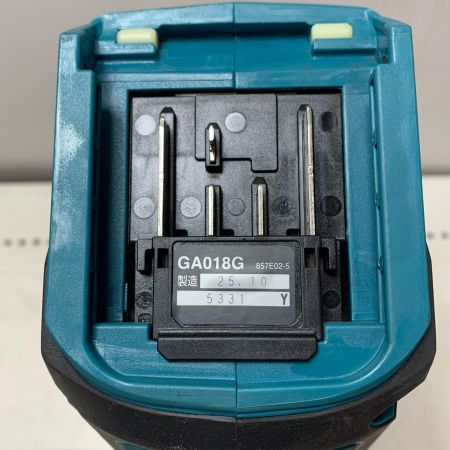 MAKITA マキタ 125mm 充電式ディスクグラインダ GA018G ブルー