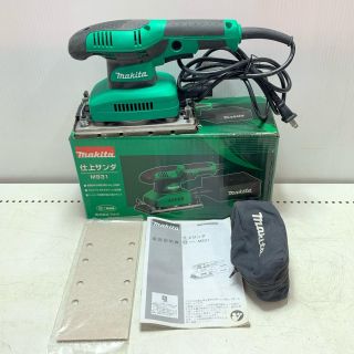 MAKITA マキタ 仕上サンダ M931 グリーン MAKITA マキタ 仕上サンダ M931 グリーン - 中古工具・電動工具