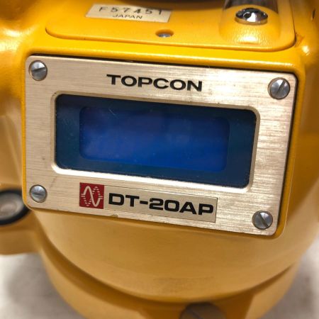 TOPCON デジタルセオドライト DT-20AP イエロー