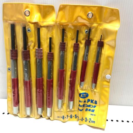 KTC ケーティーシー ノックピンポンチセット８本セット PK8