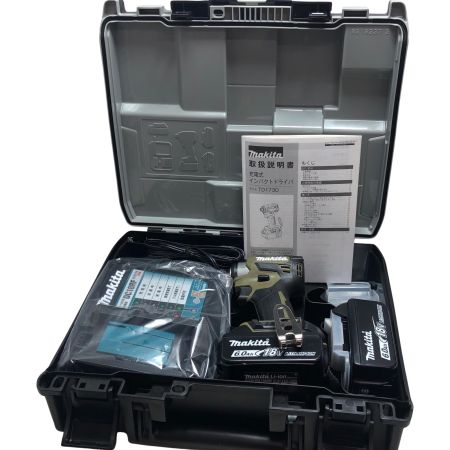 MAKITA マキタ インパクトドライバ TD173DRGXO オリーブ