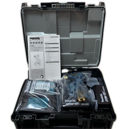 MAKITA マキタ 充電式インパクトドライバ TD173DRGXPB ブルー