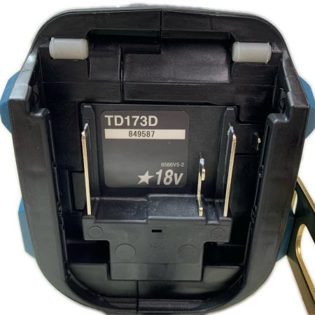 MAKITA マキタ 充電式インパクトドライバ TD173DRGXPB ブルー