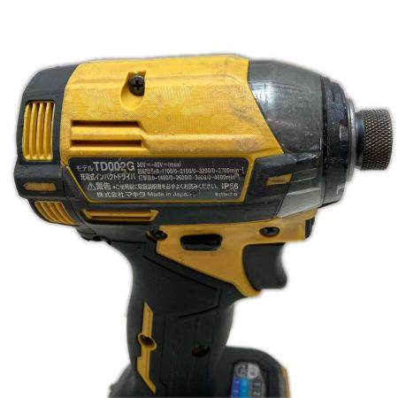 MAKITA マキタ 充電式インパクトドライバ TD002G イエロー
