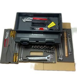 SUPERTOOL  ツールセット  S-6500 ブラック Bランク