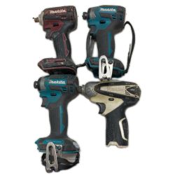 MAKITA マキタ 【ジャンク品】インパクトドライバ 4点セット TD173D Dランク