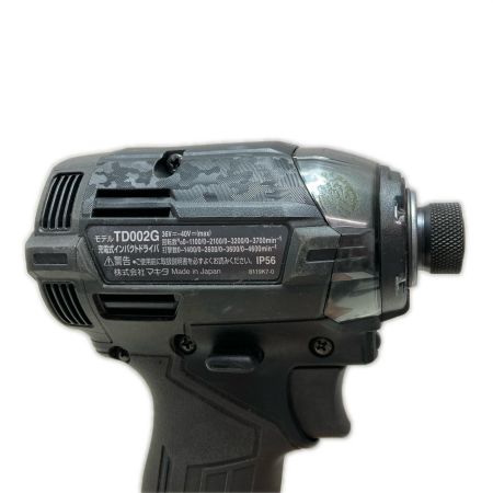 MAKITA マキタ 充電器インパクトドライバ TD002G ブラック