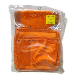 釘袋 マチ付き 牛本革 未使用品 Sランク