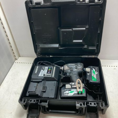 HiKOKI ハイコーキ インパクトドライバ WH36DA ブラック