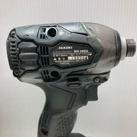 HiKOKI ハイコーキ インパクトドライバ WH36DA ブラック