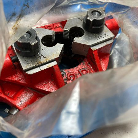 REX レッキス ネジ切り機 キズ・ヨゴレ有 2R