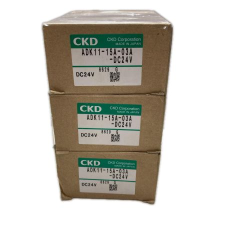 CKD 電磁弁 3個セット ADK11-15A